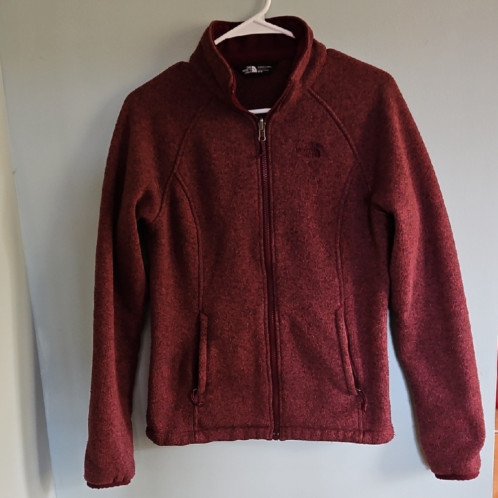 The North Face Women's Burgundy Fleece Jacket
